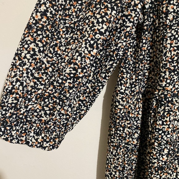 ONLY High Neck Ruffle Frill Mini Baby Doll Smock  Dress Size Small - Picture 6 of 13